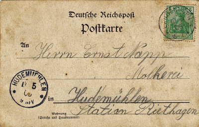 Postcard 005-36 back