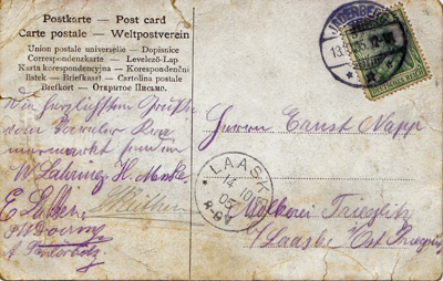 Postcard 007-63 back