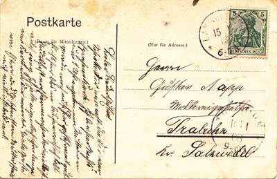 Postcard 033-43 back