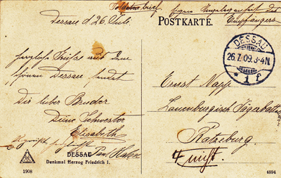 Postcard 044-31 back