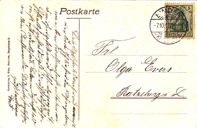 Postcard 069-124 back