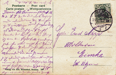Postcard 097-74 back