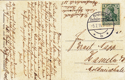 Postcard 113-73 back