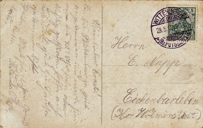 Postcard 134-52 back