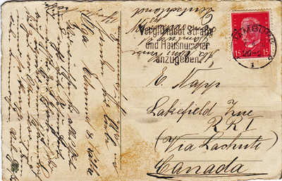 Postcard 147-61 back