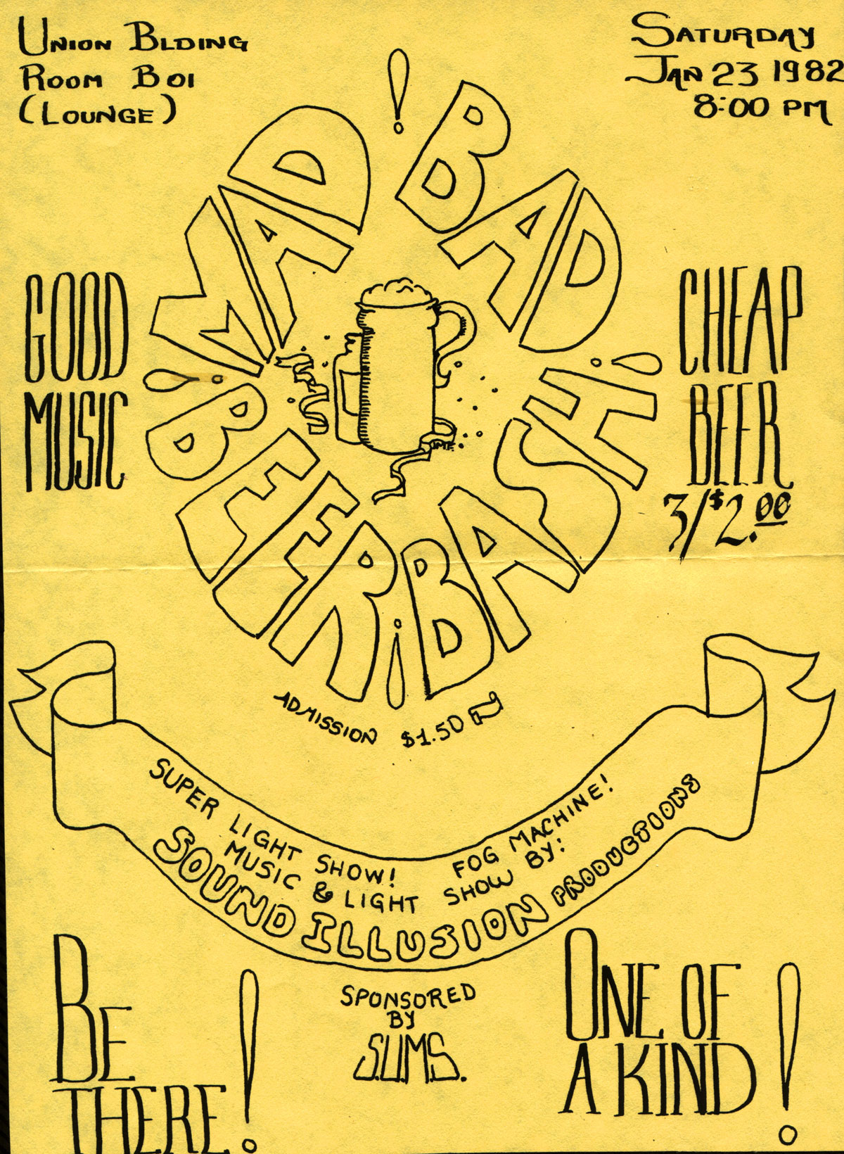 Beer Bash Ad