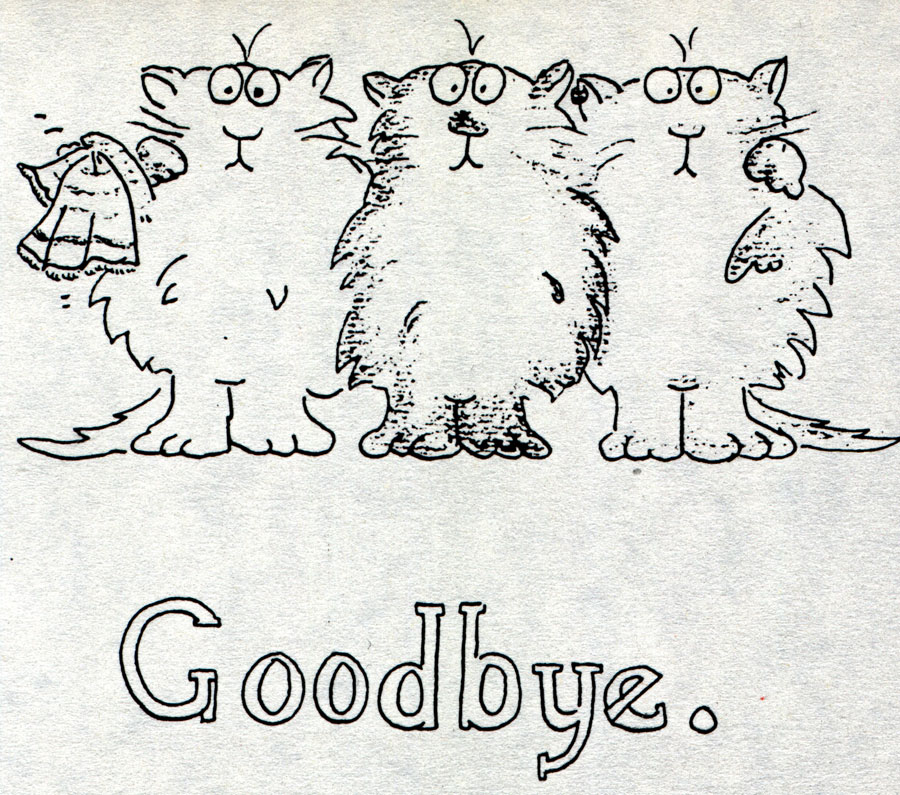 Goodbye Card