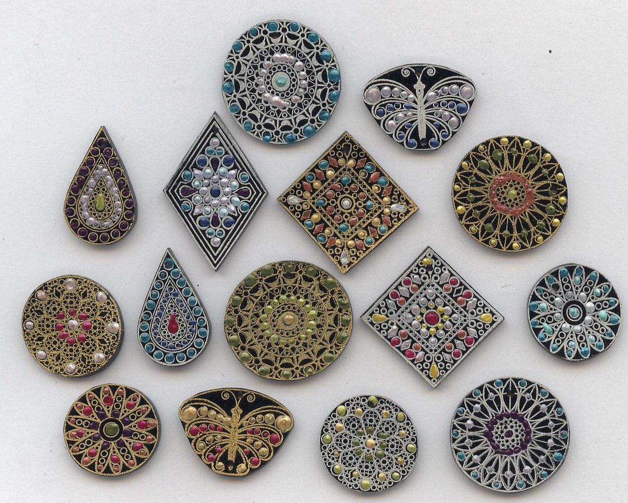 shrink plastic jewellery