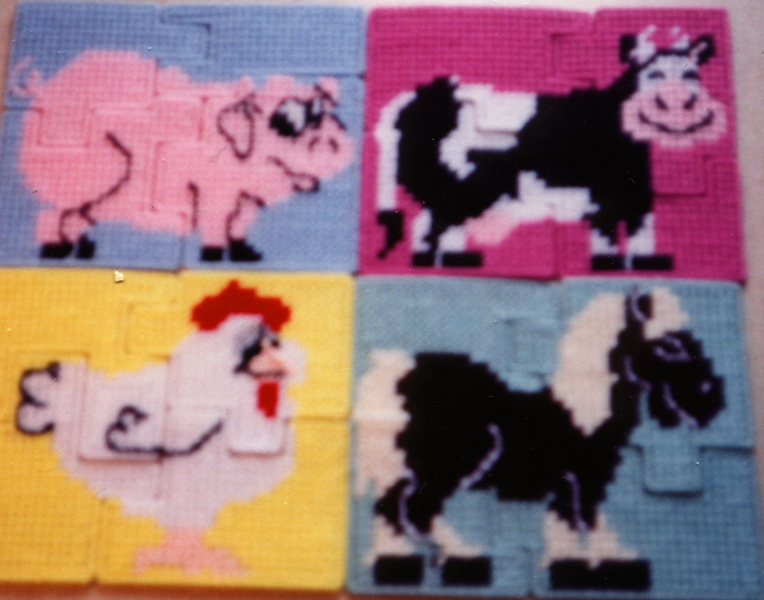 plastic canvas stitching